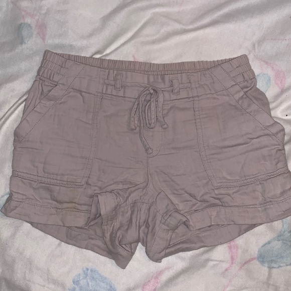 Grey/beige cotton shorts old navy size small - Picture 1 of 3